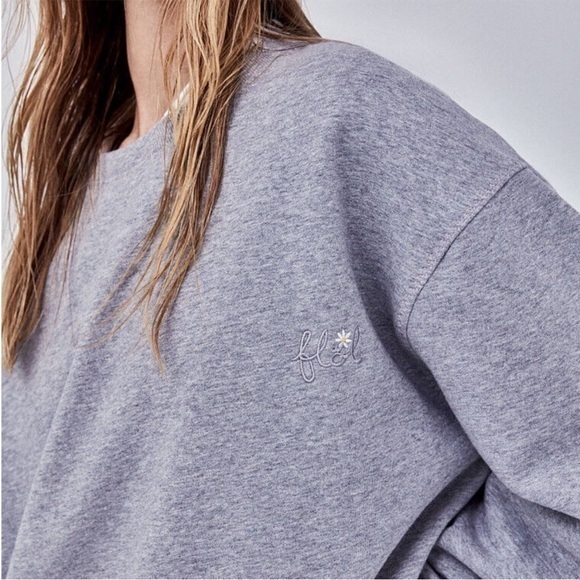 For Love And Lemons Tops - For love and lemons Alex crewneck sweatshirt SIZE SMALL